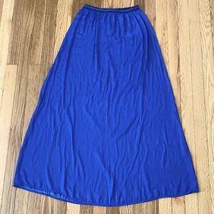 Zara Blue Maxi Skirt